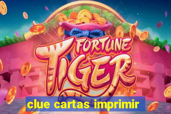 clue cartas imprimir